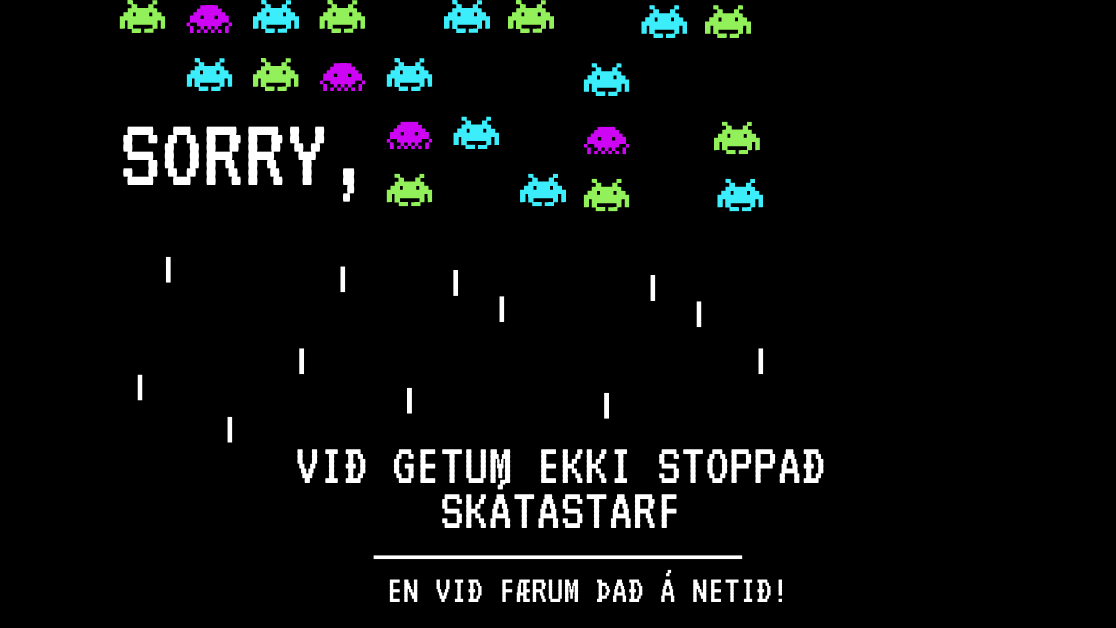 við getum ekki stoppað skátastarf