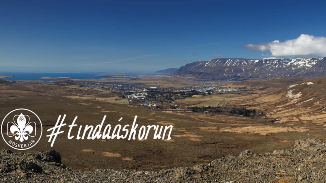 tindaáskorun mosverja